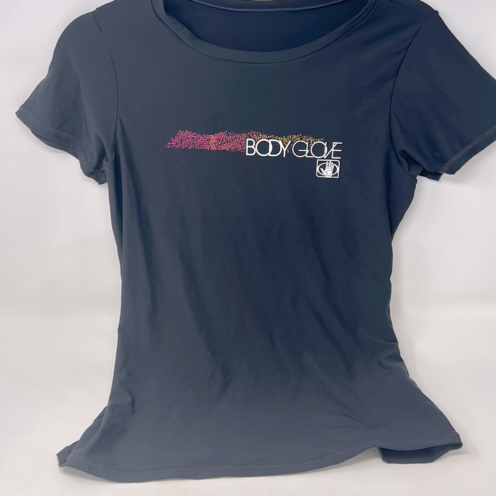 Body Glove Black Short Sleeve T-Shirt Size Medium Excellent Condition
